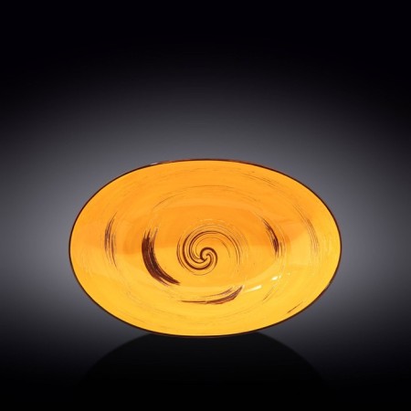 Ovalnaya salad Wilmax England Spiral, size 30x19.5x7 cm
