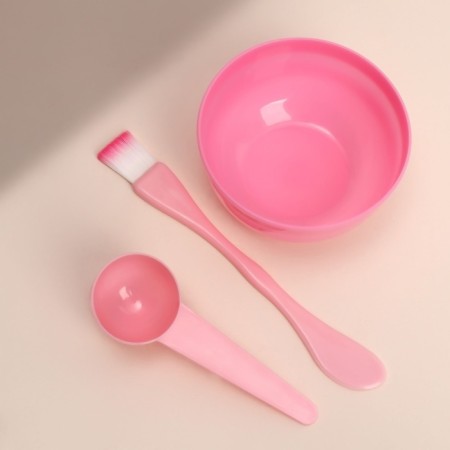 Cosmetic set for masks, 3 objects, color mix-2