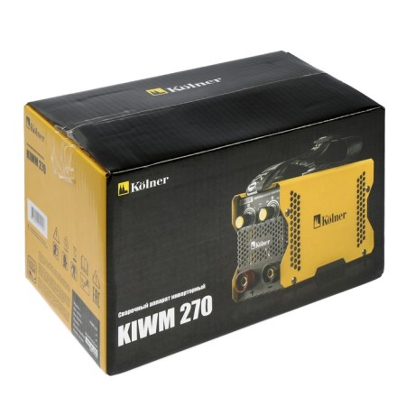 Welding apparatus Kolner Kiwm 270, 270 A, 5 kW, 20-270 A, D = 1.6-5 mm, PV 80%-8