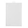 Revisionine Luke "RVS", 200 x 300 mm, plastic, white