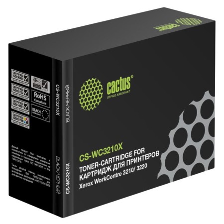 CACTUS CSTus CS-WC3210X 106R01487 for Xerox Work Center 3210/3220 (4100K), black