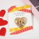 Brooch "Heart" luxurious, colored in gold
