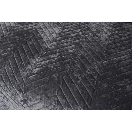 A set with a blanket "Fernand", size 240x260 cm, 50x70 cm - 2 pcs, color gray-6