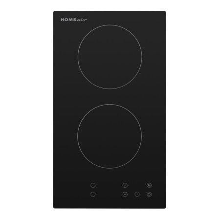 Honing surface Homsair HV32BK, electric, 2 burners, black