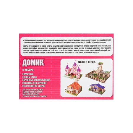 Designer from the bricks "House", 309 parts-7