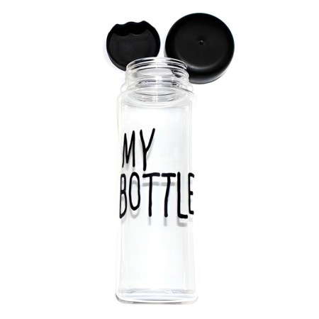 Water bottle, 500 ml, My Bottle, 19 x 6.5 cm, black-1