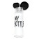 Water bottle, 500 ml, My Bottle, 19 x 6.5 cm, black