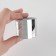 Mirror mosaic adhesive, 1 × 1 cm, 4 rows 4 cm × 1 m, silver glass