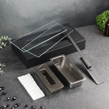Desktop bio -rock 35x18x15cm, black-1
