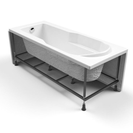 Santana bathtub frame, 170 cm length complete with assembly package-2