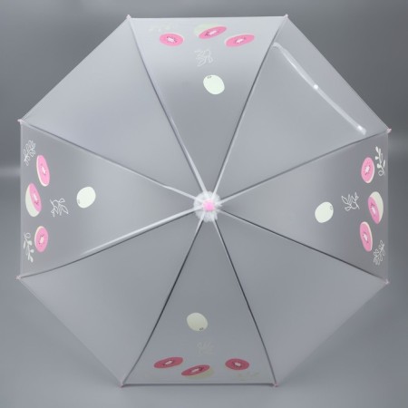 Umbrella - a semiautomatic “fruits” cane, 8 knitting needles, r = 45 cm, mix drawing-7