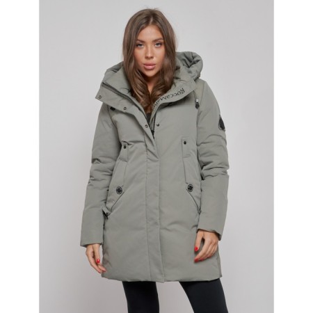 Winter Winter jacket, size 42, khaki color-7