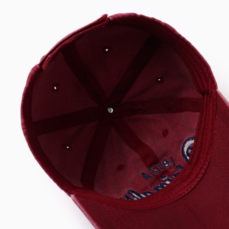 Men's cap "Ibiza", raspberry color, rr 56-58-3