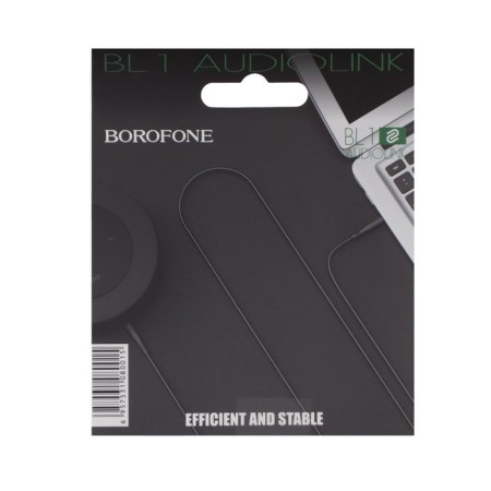Audio Borofone BL1, Jack 3.5 mm (M) -Jack 3.5 mm (M), TPE braid, 1 m, black-7