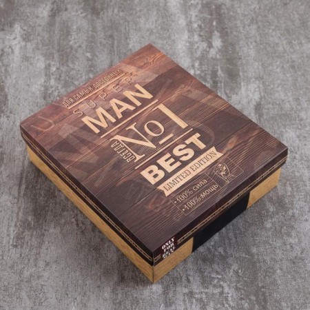 Gift set "Man No. 1" towel and accessories-2