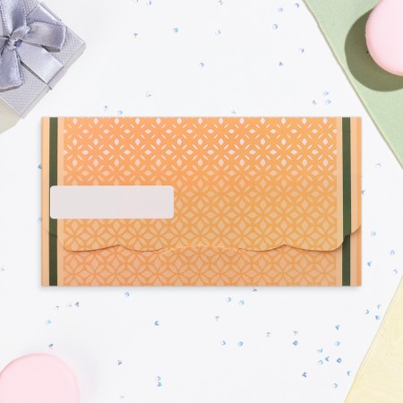 Money envelope "Happy Birthday!" Rature machine, 18.5 x 8.5 cm-2