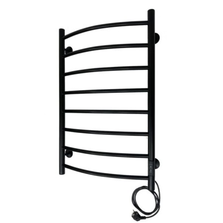 Electric towel "Sanprise" Classic P8, 500x800 mm, universal, black-1