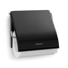 Держатель для туалетной бумаги Brabantia ReNew, цвет чёрный матовый