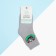 Nosk children's kaftan "Green Monster", size 16-18 cm, color gray color