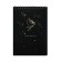 A4 sketchbook, 30 black sheets on the crest, “whale”, solid substrate, density 110 gr., Mix