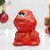 Figure "Dragon" 10x12cm, red with gold