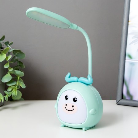 Hand lamp "Fairy -tale moose" LED 3W USB Blue 8.5x8x22 cm Risalux