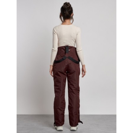 Semicunners of the winter winter, size 46, dark brown color-20