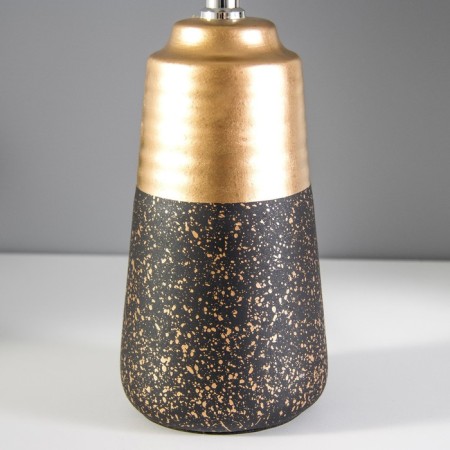 Virsavia table lamp E14 40W Black-gold 22x22x39 cm Risalux-3