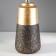 Virsavia table lamp E14 40W Black-gold 22x22x39 cm Risalux