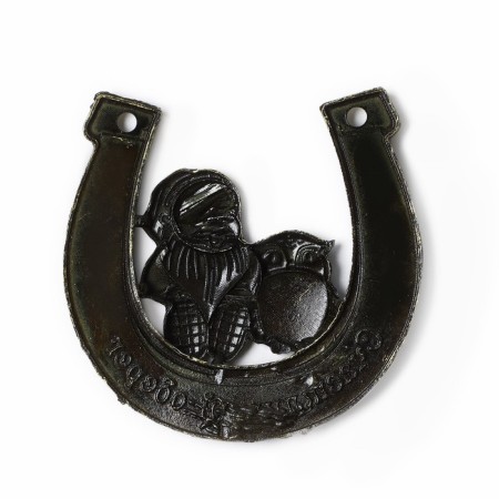 Horseshoe Brownie with the Ovoi "Happy Charm", 7 x 7 cm-3
