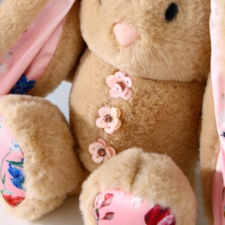 Soft toy Bunny "Fairytale LI"-4