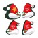 New Year's board game "New Year: cap", 99 cards, cap, 8+