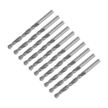 Tundra metal drill, HSS, cylindrical shank, 7.5 x 110 mm, 10 pcs.