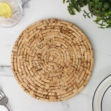 Serving napkin on the table "Sand", d = 25 cm