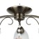 Olivia chandelier 3x40W E27 bronze 45x43x20 cm
