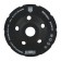 Frases-tick Diamond end-end berger bg1940, double segment, 125 x 22.23 x 5 mm