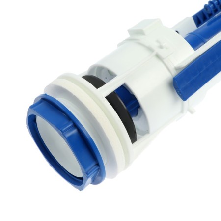 Reinforcement for flush tanks "RBM" AS-16.2M, with a lateral flat bottom valve, chrome button-1