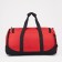 Sports bag with lightning, 3 outer pockets, red color