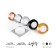 Building lamp built -in Ambrella Diy System Elements C7631 for nozzles D70 mm, GU5.3, Color white sand