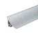 Skirting board for countertops 3.0m "Ideal", 081 metallic silver