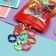 Hair elastic bands "Sports Strokes" (set 50 pieces) 2.5 cm, pastel mix