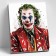 Picture on the numbers "Pop art. Joker ", 40 × 50 cm, 21 color