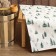 Sheet for the bath "Christmas trees" 150x180 cm, cotton, waf. canvas
