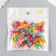 A set of beads for creativity plastic "Bright stars" set of 120 pcs 0.4x1x1 cm