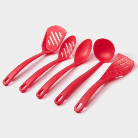 A set of kitchen utensils of the “Point”, 5 objects, the color of the red-2