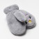 Teenage mittens for claim. Minaku crown 19 cm gray gray
