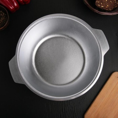Frying, 4 l, d = 28 cm, h = 11 cm, glass cover-1