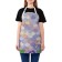 Apron of a kitchen apron with a “fairy -tale meadow” photo print, adjustable, size OS