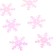 New Year's set "Snowflakes"