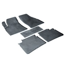 Rubber rugs ’grid’ for Hyundai Sonata V, 2004-2010
